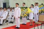 เข้าร่วมพิธีวางพวงมาลา ถวายบังคมเบื้องหน้าพระบรมฉายาลักษณ์