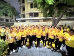 ร่วมพิธีจุดเทียนถวายพระพรชัยมงคล เนื่องในโอกาสมหามงคลเฉลิมพร