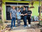 ลงพื้นที่ไปยังบ้านของผู้ประสบเหตุ หมู่ 5 ตำบลธาตุทอง  เพื่อม