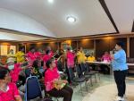 กิจกรรมประชุมชมรมผู้สูงอายุเทศบาลตำบลธาตุทอง ประจำเดือนกันยา