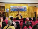 เทศบาลตำบลธาตุทองได้จัดประชุมชมรมผู้สูงอายุประจำเดือนพฤษภาคม